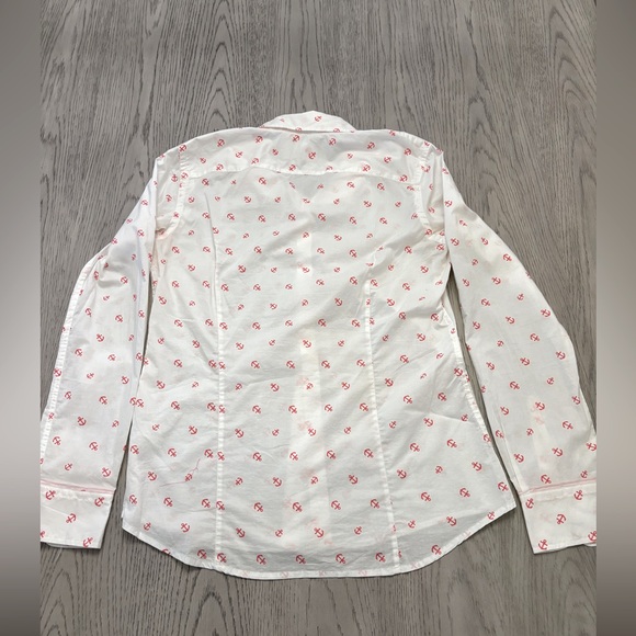 Banana Republic Nautical Soft Wash Button Down Size S. - Picture 2 of 7